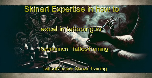 Skinart Expertise in how to excel in tattooing in Kaerkkinen | #TattooTraining #TattooClasses #SkinartTraining-Finland