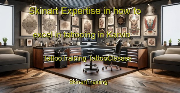 Skinart Expertise in how to excel in tattooing in Karvio | #TattooTraining #TattooClasses #SkinartTraining-Finland