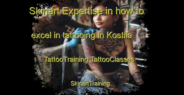 Skinart Expertise in how to excel in tattooing in Kostila | #TattooTraining #TattooClasses #SkinartTraining-Finland