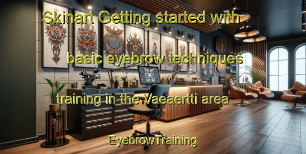 Skinart Getting started with basic eyebrow techniques training in the Vaeaertti area | EyebrowTraining | EyebrowClasses | SkinartTraining-Finland