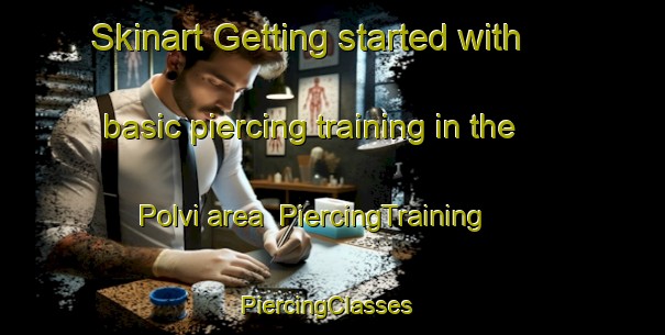 Skinart Getting started with basic piercing training in the Polvi area | PiercingTraining | PiercingClasses | SkinartTraining-Finland