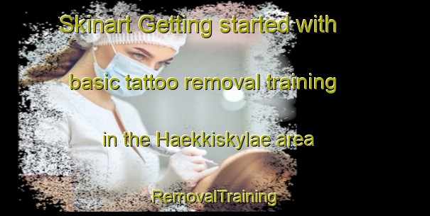 Skinart Getting started with basic tattoo removal training in the Haekkiskylae area | RemovalTraining | RemovalClasses | SkinartTraining-Finland