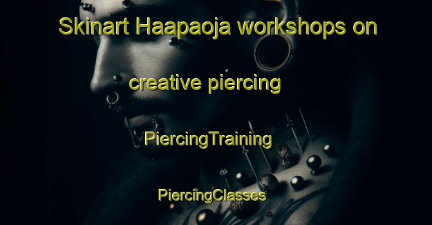 Skinart Haapaoja workshops on creative piercing | PiercingTraining | PiercingClasses | SkinartTraining-Finland