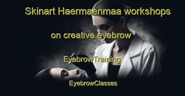 Skinart Haermaenmaa workshops on creative eyebrow | EyebrowTraining | EyebrowClasses | SkinartTraining-Finland