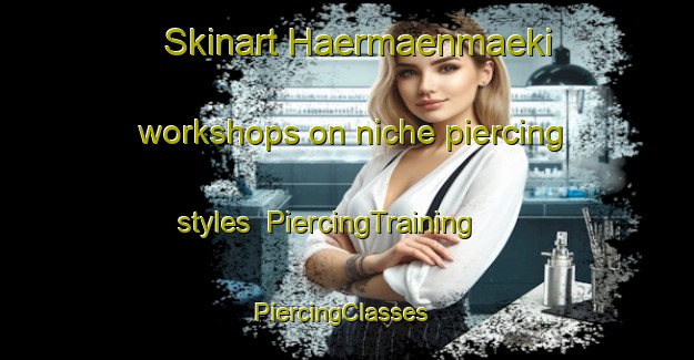 Skinart Haermaenmaeki workshops on niche piercing styles | PiercingTraining | PiercingClasses | SkinartTraining-Finland