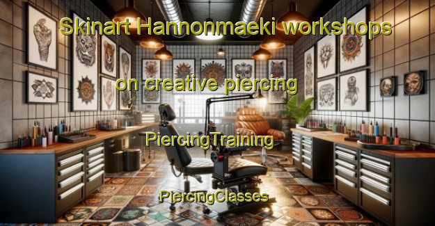Skinart Hannonmaeki workshops on creative piercing | PiercingTraining | PiercingClasses | SkinartTraining-Finland