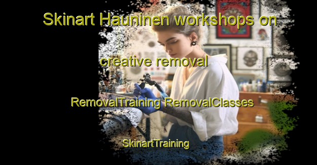 Skinart Hauninen workshops on creative removal | #RemovalTraining #RemovalClasses #SkinartTraining-Finland