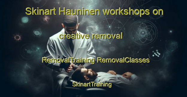 Skinart Hauninen workshops on creative removal | #RemovalTraining #RemovalClasses #SkinartTraining-Finland