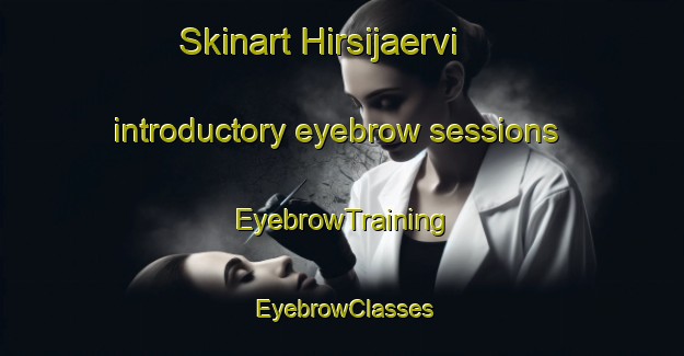 Skinart Hirsijaervi introductory eyebrow sessions | EyebrowTraining | EyebrowClasses | SkinartTraining-Finland