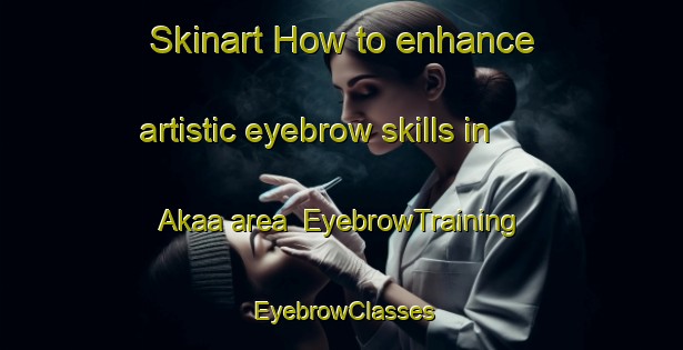 Skinart How to enhance artistic eyebrow skills in Akaa area | EyebrowTraining | EyebrowClasses | SkinartTraining-Finland