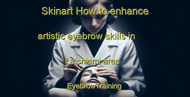 Skinart How to enhance artistic eyebrow skills in Laisniemi area | EyebrowTraining | EyebrowClasses | SkinartTraining-Finland