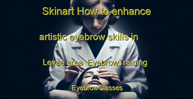 Skinart How to enhance artistic eyebrow skills in Levae area | EyebrowTraining | EyebrowClasses | SkinartTraining-Finland