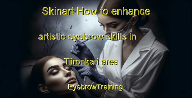 Skinart How to enhance artistic eyebrow skills in Tiironkari area | EyebrowTraining | EyebrowClasses | SkinartTraining-Finland