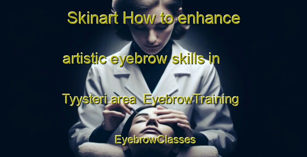 Skinart How to enhance artistic eyebrow skills in Tyysteri area | EyebrowTraining | EyebrowClasses | SkinartTraining-Finland