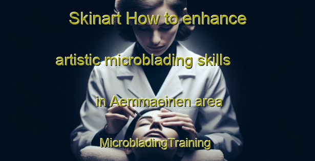 Skinart How to enhance artistic microblading skills in Aemmaeinen area | #MicrobladingTraining #MicrobladingClasses #SkinartTraining-Finland