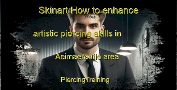 Skinart How to enhance artistic piercing skills in Aeimaerautio area | PiercingTraining | PiercingClasses | SkinartTraining-Finland