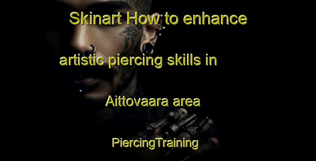 Skinart How to enhance artistic piercing skills in Aittovaara area | #PiercingTraining #PiercingClasses #SkinartTraining-Finland