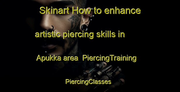 Skinart How to enhance artistic piercing skills in Apukka area | PiercingTraining | PiercingClasses | SkinartTraining-Finland