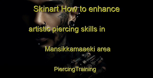 Skinart How to enhance artistic piercing skills in Mansikkamaaeki area | #PiercingTraining #PiercingClasses #SkinartTraining-Finland