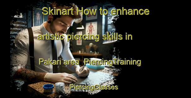 Skinart How to enhance artistic piercing skills in Pakari area | PiercingTraining | PiercingClasses | SkinartTraining-Finland