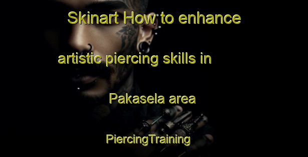 Skinart How to enhance artistic piercing skills in Pakasela area | PiercingTraining | PiercingClasses | SkinartTraining-Finland