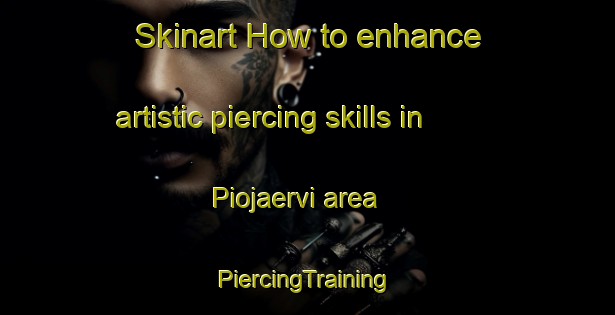 Skinart How to enhance artistic piercing skills in Piojaervi area | #PiercingTraining #PiercingClasses #SkinartTraining-Finland