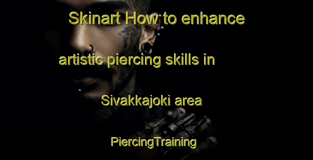 Skinart How to enhance artistic piercing skills in Sivakkajoki area | #PiercingTraining #PiercingClasses #SkinartTraining-Finland