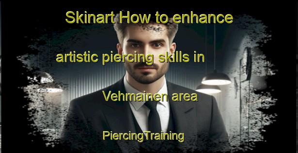 Skinart How to enhance artistic piercing skills in Vehmainen area | PiercingTraining | PiercingClasses | SkinartTraining-Finland