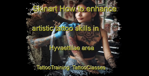 Skinart How to enhance artistic tattoo skills in Hyvaettilae area | TattooTraining | TattooClasses | SkinartTraining-Finland