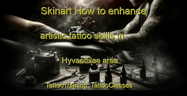 Skinart How to enhance artistic tattoo skills in Hyvaettilae area | TattooTraining | TattooClasses | SkinartTraining-Finland