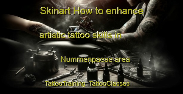 Skinart How to enhance artistic tattoo skills in Nummenpaeae area | TattooTraining | TattooClasses | SkinartTraining-Finland
