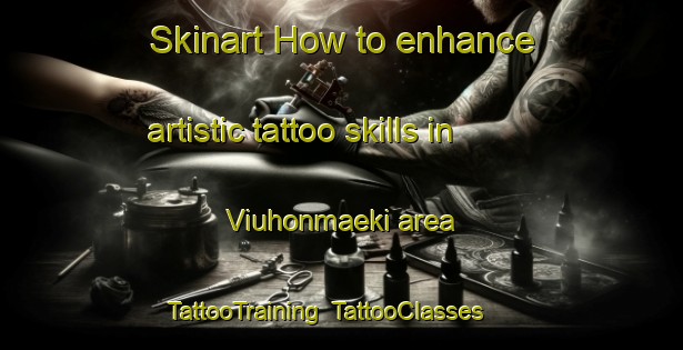 Skinart How to enhance artistic tattoo skills in Viuhonmaeki area | TattooTraining | TattooClasses | SkinartTraining-Finland