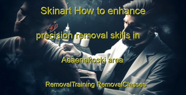 Skinart How to enhance precision removal skills in Aeaenekoski area | #RemovalTraining #RemovalClasses #SkinartTraining-Finland