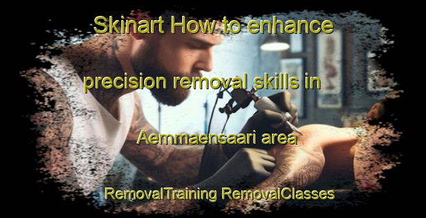 Skinart How to enhance precision removal skills in Aemmaensaari area | #RemovalTraining #RemovalClasses #SkinartTraining-Finland