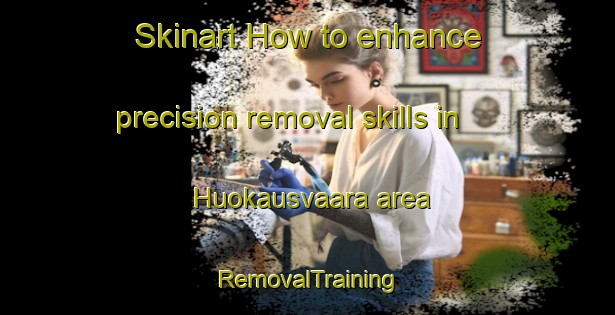 Skinart How to enhance precision removal skills in Huokausvaara area | RemovalTraining | RemovalClasses | SkinartTraining-Finland