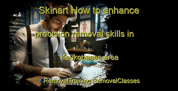 Skinart How to enhance precision removal skills in Kaukopaeae area | #RemovalTraining #RemovalClasses #SkinartTraining-Finland