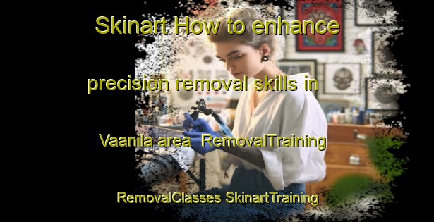 Skinart How to enhance precision removal skills in Vaanila area | #RemovalTraining #RemovalClasses #SkinartTraining-Finland