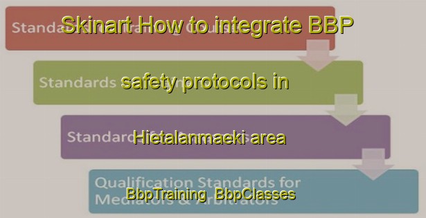 Skinart How to integrate BBP safety protocols in Hietalanmaeki area | BbpTraining | BbpClasses | SkinartTraining-Finland