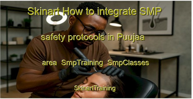 Skinart How to integrate SMP safety protocols in Puujaa area | SmpTraining | SmpClasses | SkinartTraining-Finland