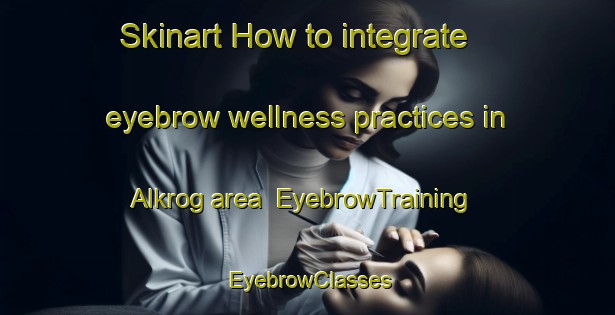 Skinart How to integrate eyebrow wellness practices in Alkrog area | EyebrowTraining | EyebrowClasses | SkinartTraining-Finland