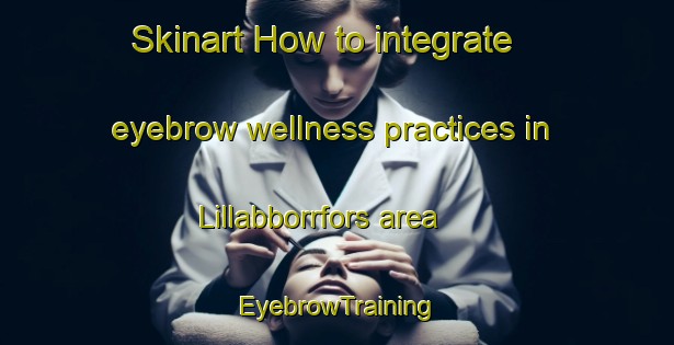 Skinart How to integrate eyebrow wellness practices in Lillabborrfors area | EyebrowTraining | EyebrowClasses | SkinartTraining-Finland