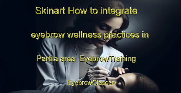 Skinart How to integrate eyebrow wellness practices in Partila area | EyebrowTraining | EyebrowClasses | SkinartTraining-Finland