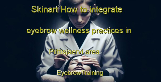Skinart How to integrate eyebrow wellness practices in Piittisjaervi area | EyebrowTraining | EyebrowClasses | SkinartTraining-Finland