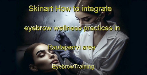 Skinart How to integrate eyebrow wellness practices in Rautajaervi area | EyebrowTraining | EyebrowClasses | SkinartTraining-Finland