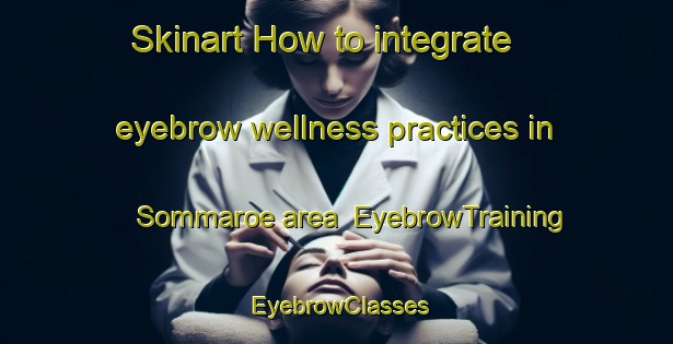 Skinart How to integrate eyebrow wellness practices in Sommaroe area | EyebrowTraining | EyebrowClasses | SkinartTraining-Finland
