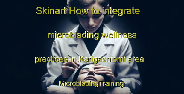 Skinart How to integrate microblading wellness practices in Karigasniemi area | #MicrobladingTraining #MicrobladingClasses #SkinartTraining-Finland