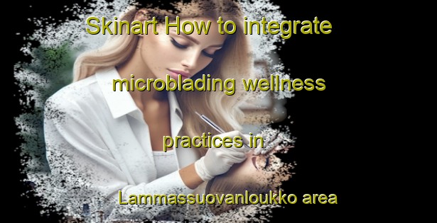 Skinart How to integrate microblading wellness practices in Lammassuovanloukko area | MicrobladingTraining | MicrobladingClasses | SkinartTraining-Finland