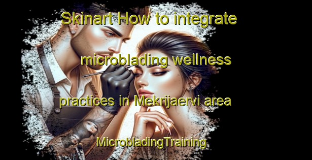 Skinart How to integrate microblading wellness practices in Mekrijaervi area | MicrobladingTraining | MicrobladingClasses | SkinartTraining-Finland