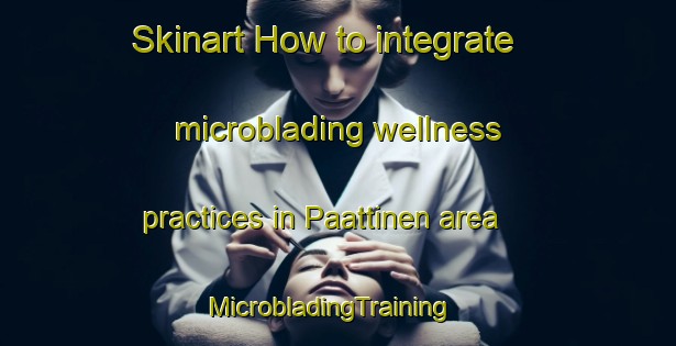 Skinart How to integrate microblading wellness practices in Paattinen area | MicrobladingTraining | MicrobladingClasses | SkinartTraining-Finland