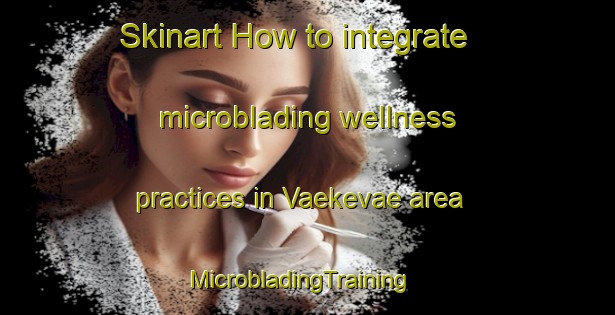 Skinart How to integrate microblading wellness practices in Vaekevae area | MicrobladingTraining | MicrobladingClasses | SkinartTraining-Finland